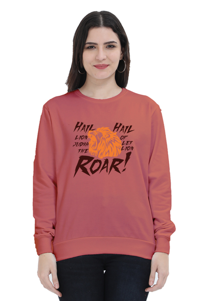 Let the Lion Roar- Women Sweatshirts