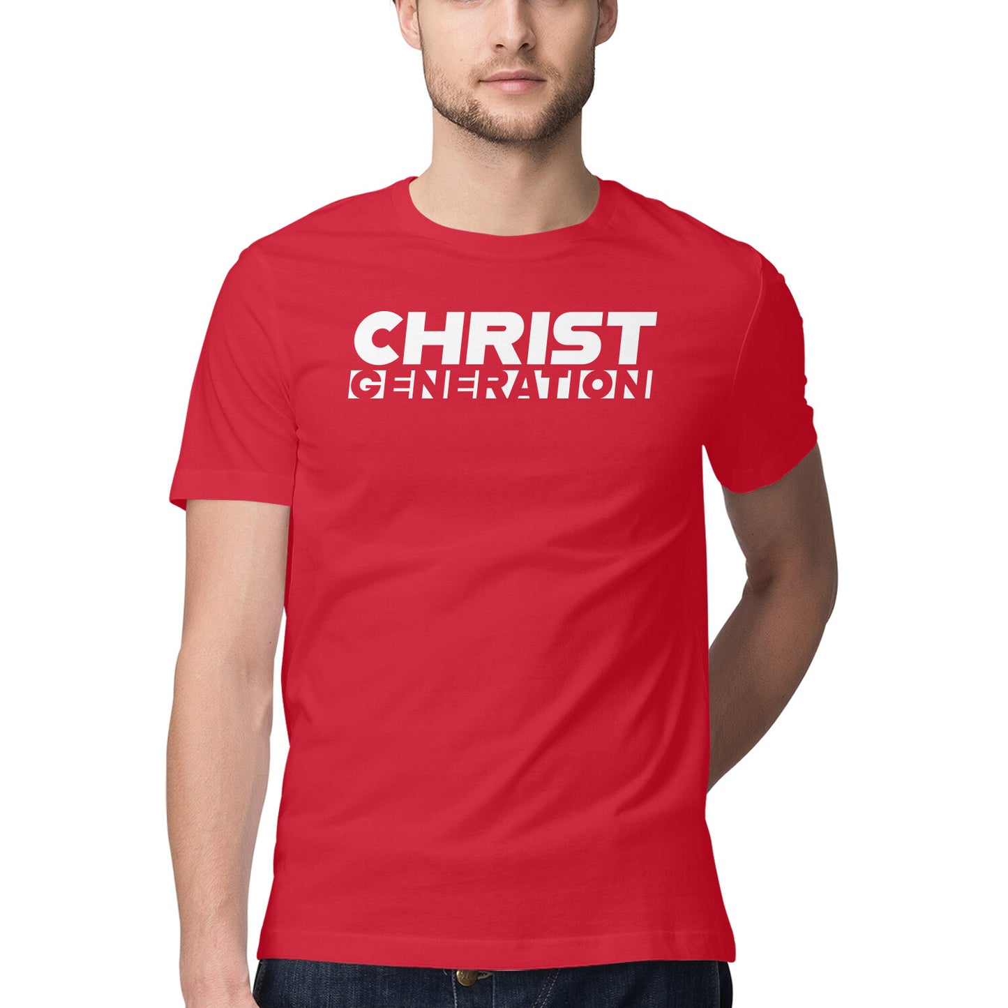 Christ Generation - Half Sleeve Round Neck Tshirt