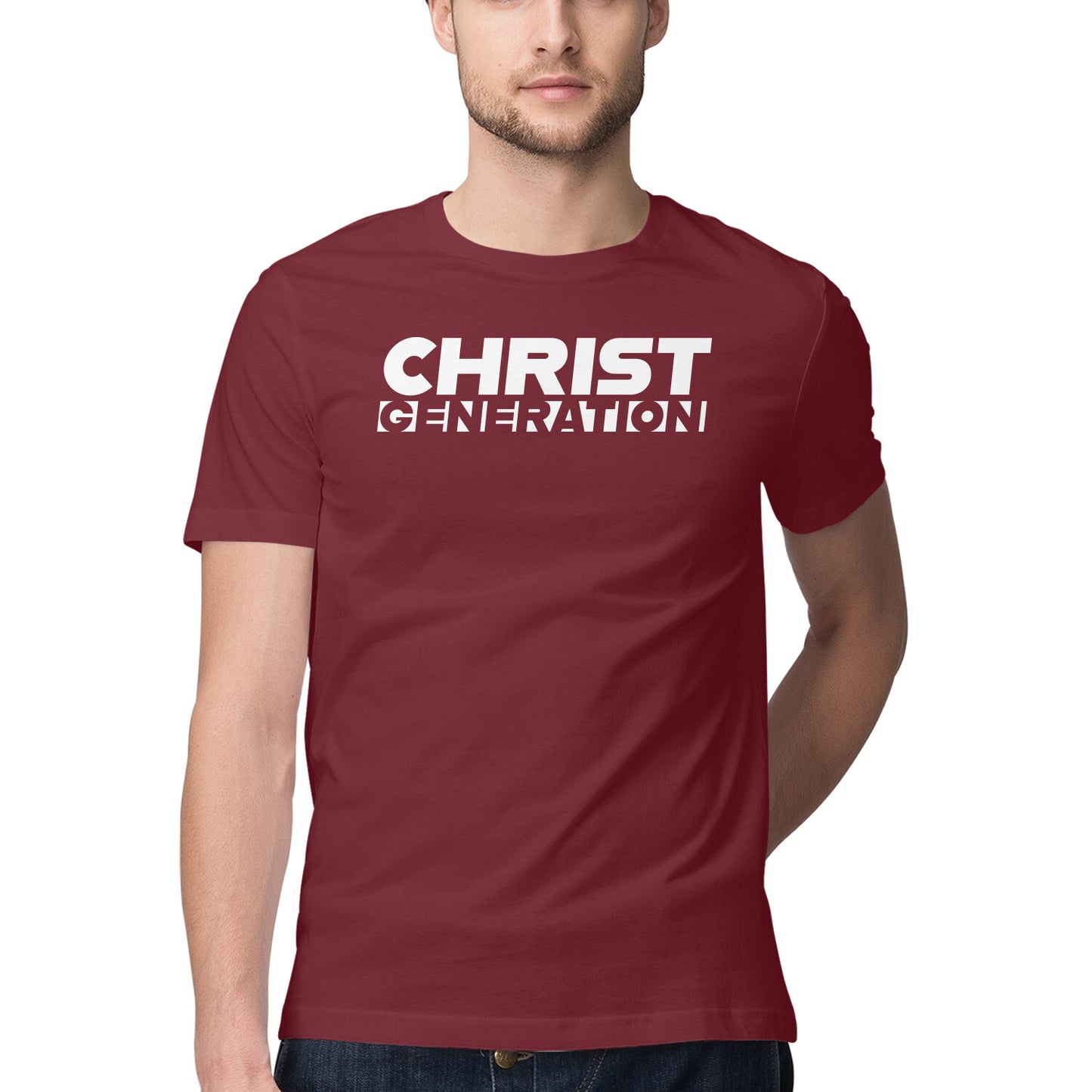 Christ Generation - Half Sleeve Round Neck Tshirt