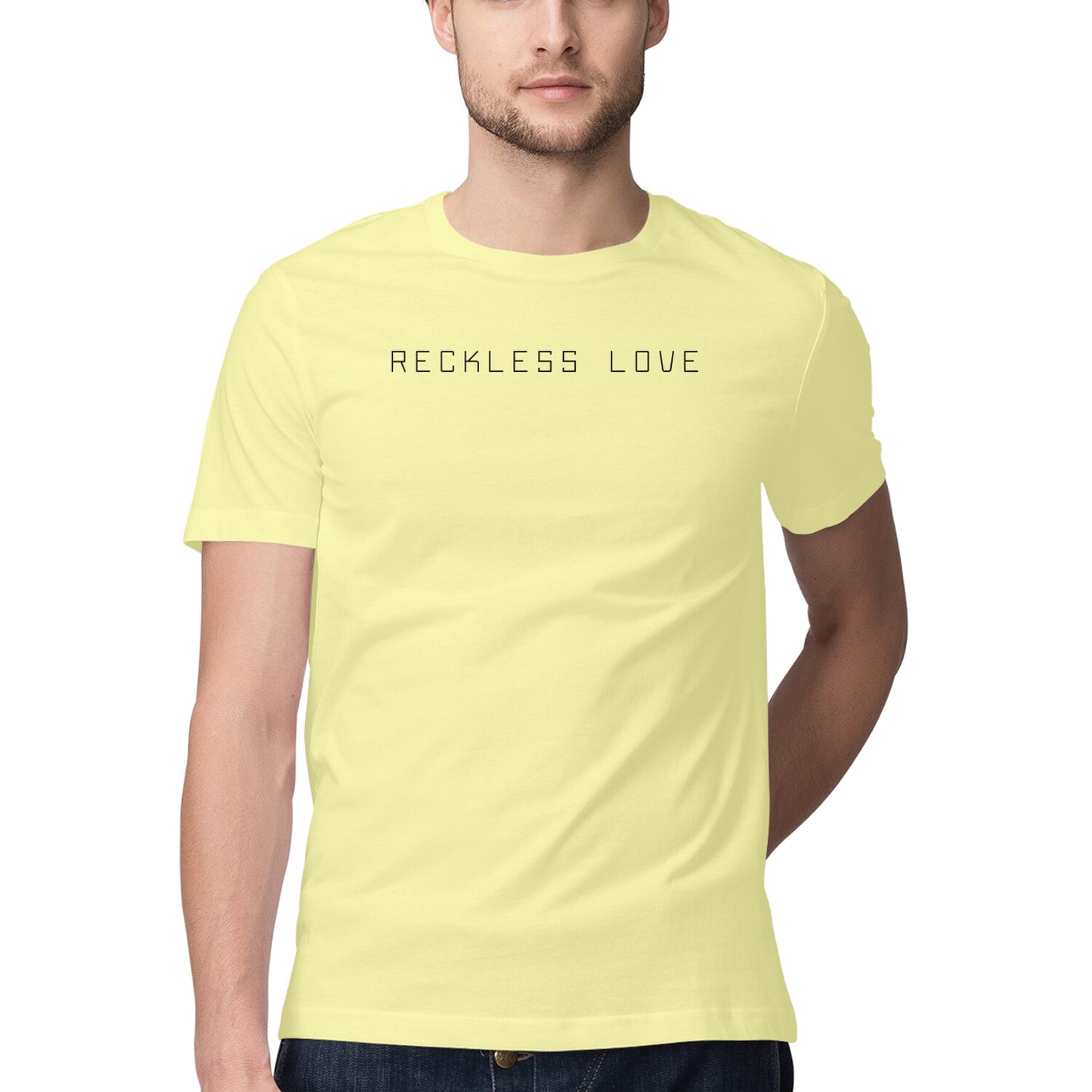 Reckless Love - Half Sleeve Round Neck Tshirt