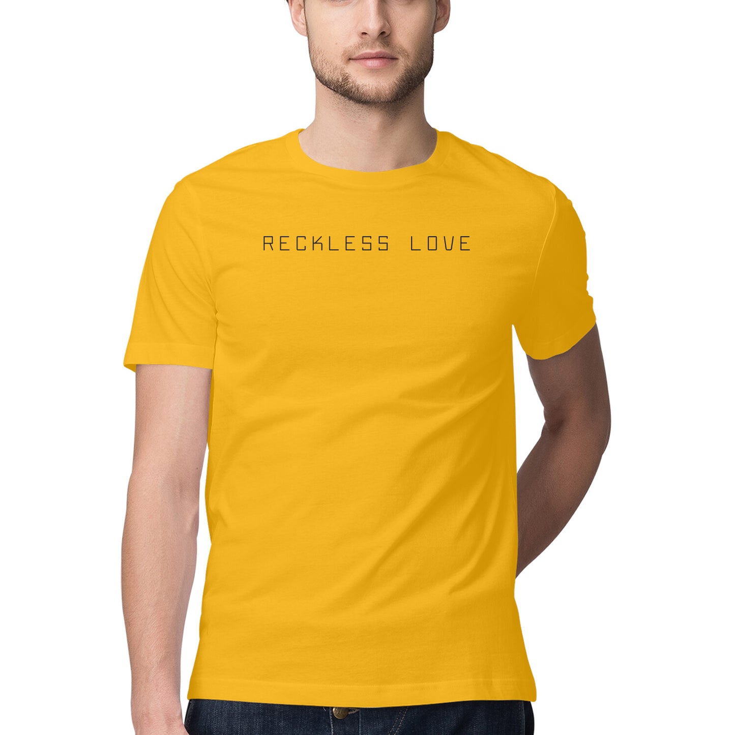 Reckless Love - Half Sleeve Round Neck Tshirt