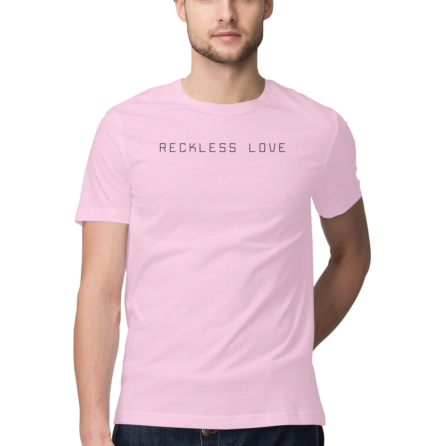 Reckless Love - Half Sleeve Round Neck Tshirt