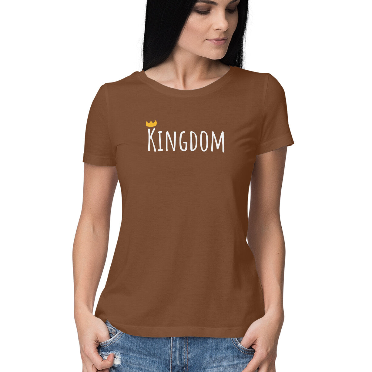 Kingdom - Half Sleeve Round Neck Tshirt