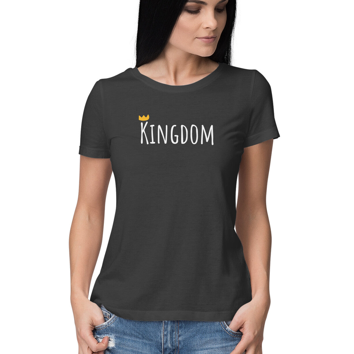 Kingdom - Half Sleeve Round Neck Tshirt