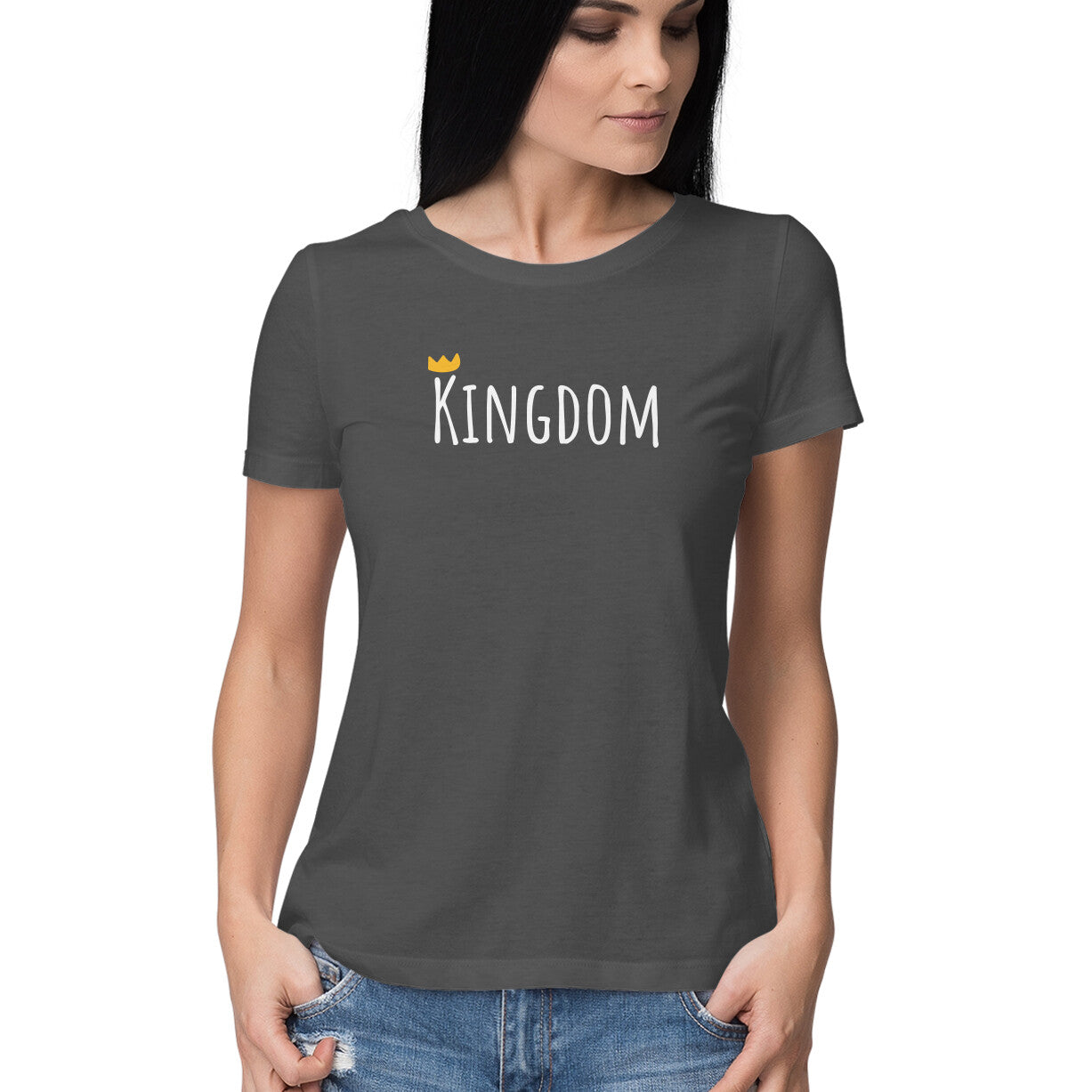 Kingdom - Half Sleeve Round Neck Tshirt