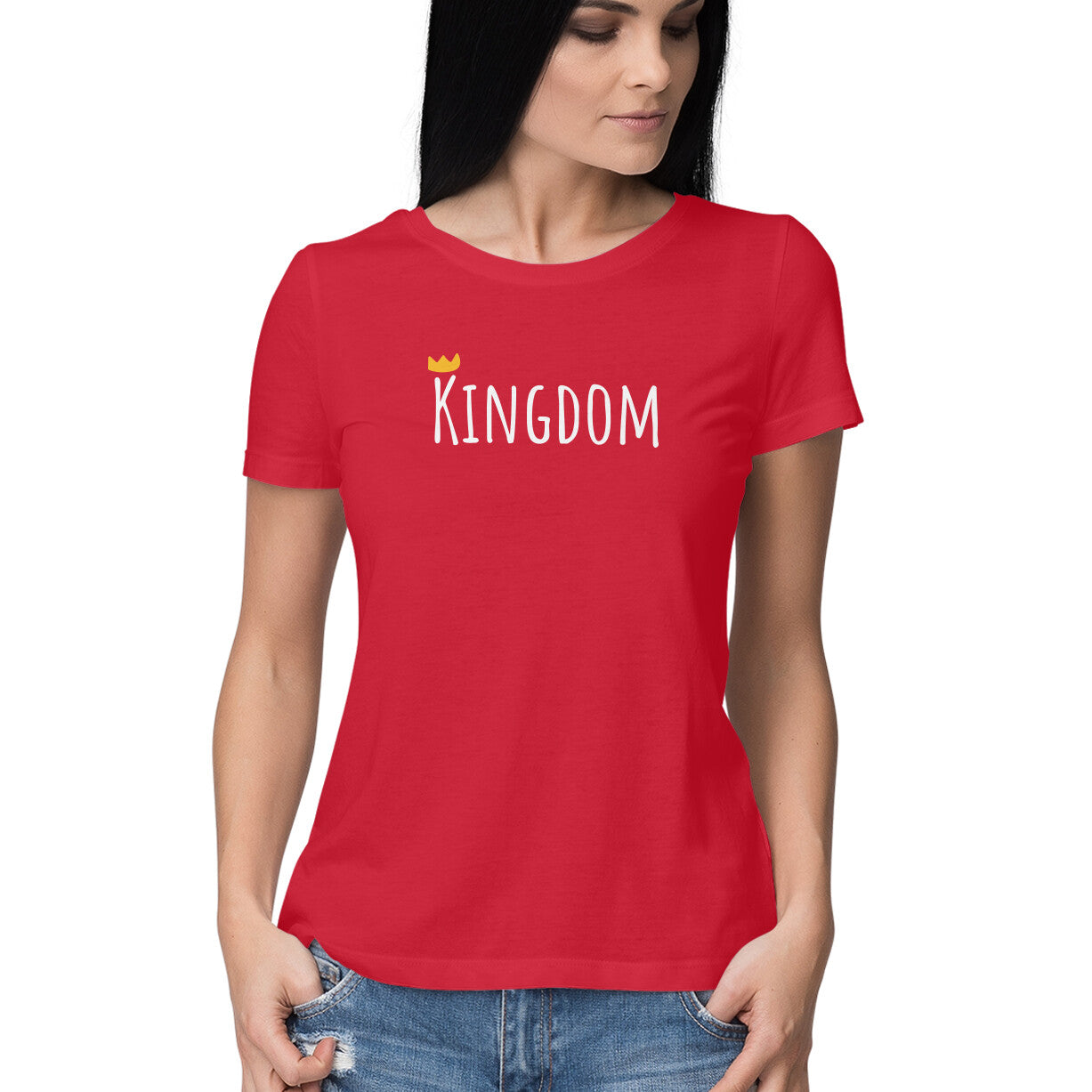 Kingdom - Half Sleeve Round Neck Tshirt