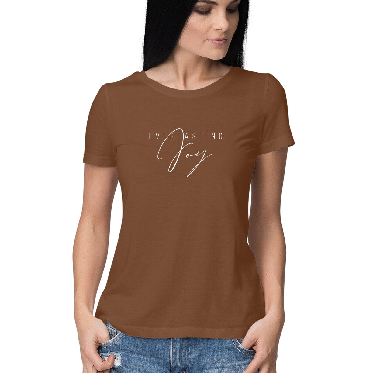 Everlasting Joy - Half Sleeve Round Neck Tshirt