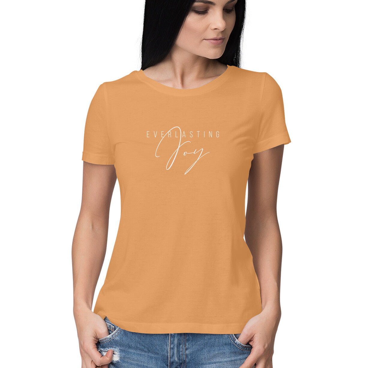 Everlasting Joy - Half Sleeve Round Neck Tshirt