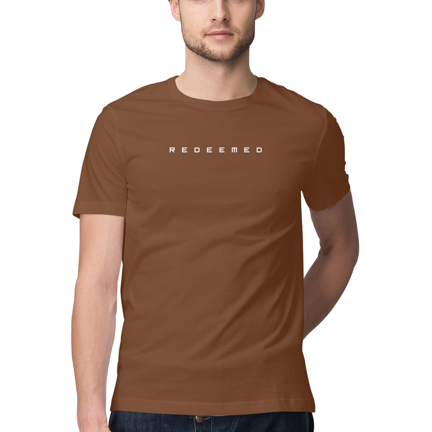 Redeemed - Half Sleeve Round Neck Tshirt