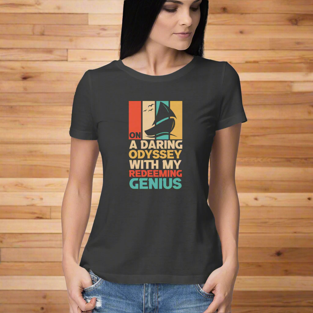 Redeeming Genius - Half Sleeve Round Neck Tshirt