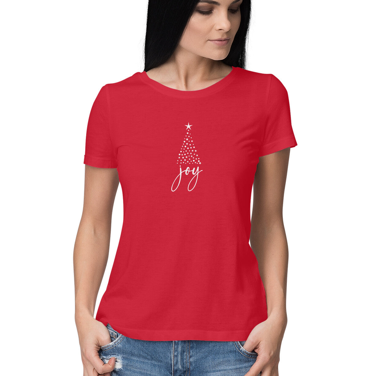 Joy - Half Sleeve Round Neck Tshirt