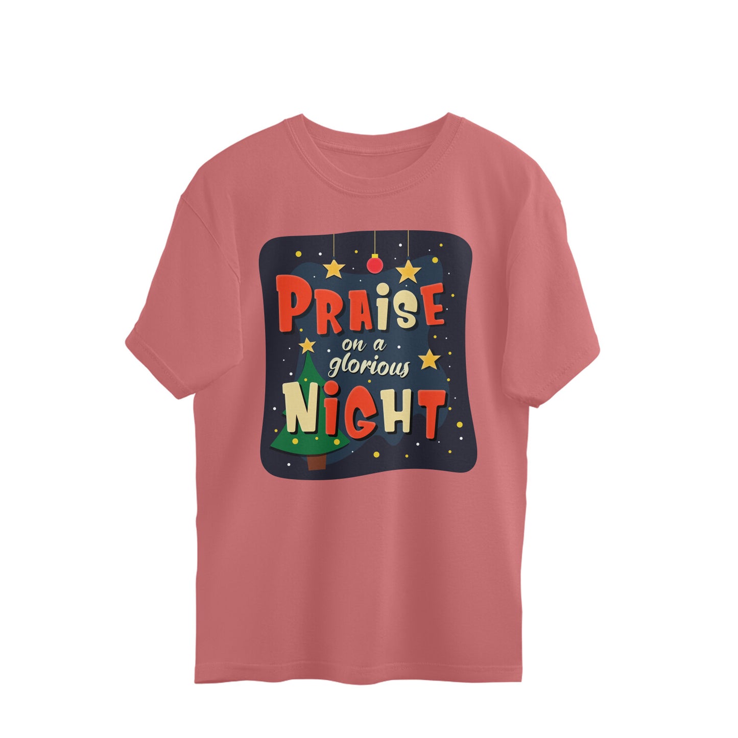 Praise on a glorious Night - oversized t-shirts